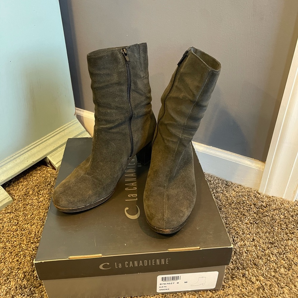 Calf Length Boots